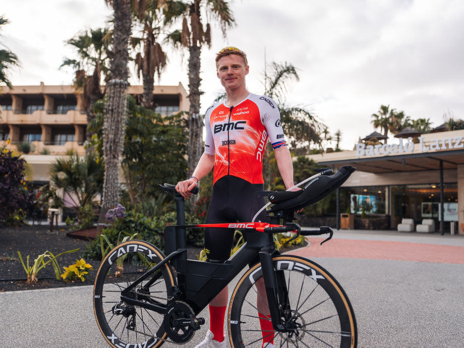 Dickinson est vice-champion d'Europe IRONMAN 70.3
